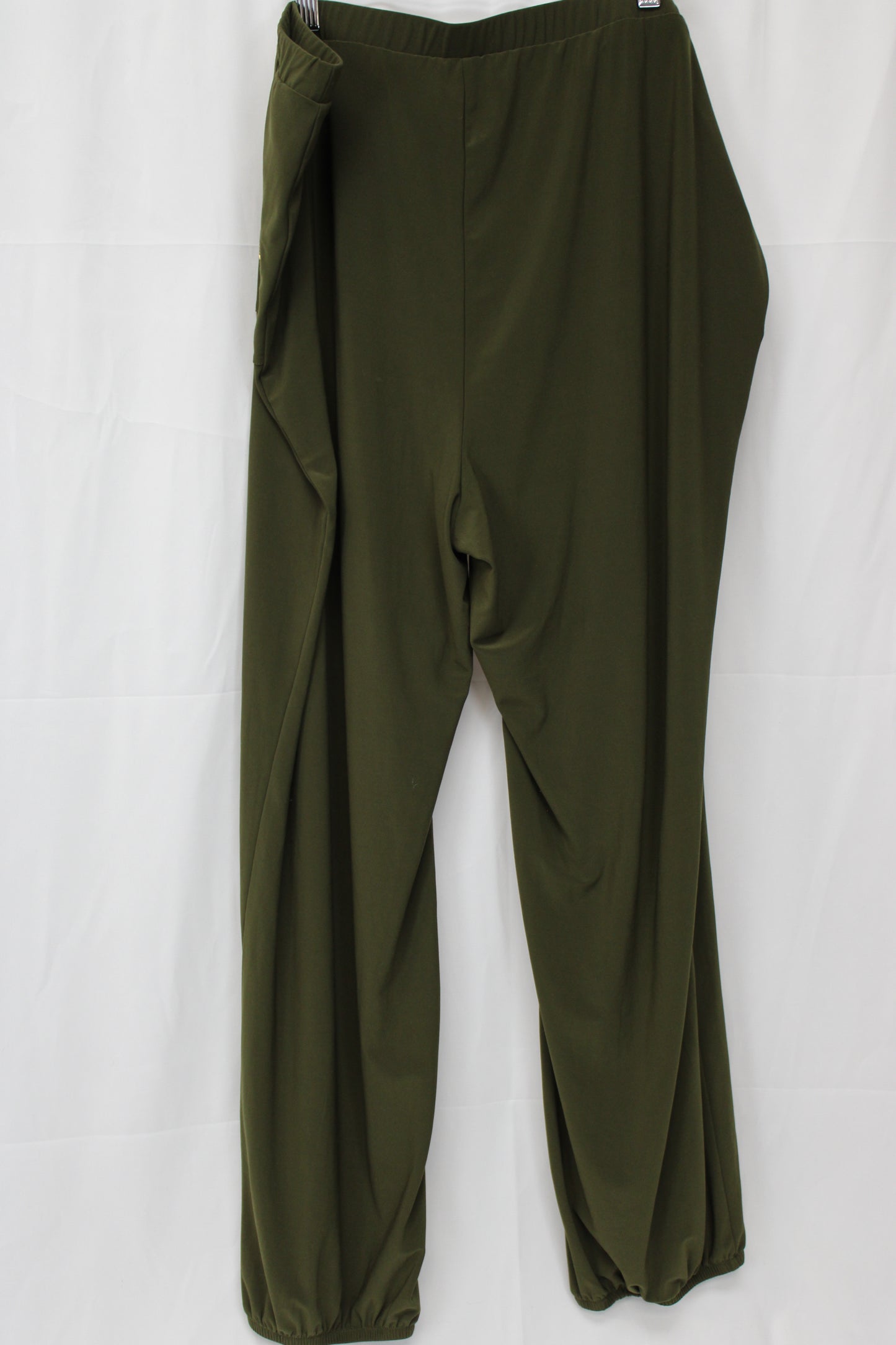 Nina Leonard Olive Green Pants, Women’s XXL