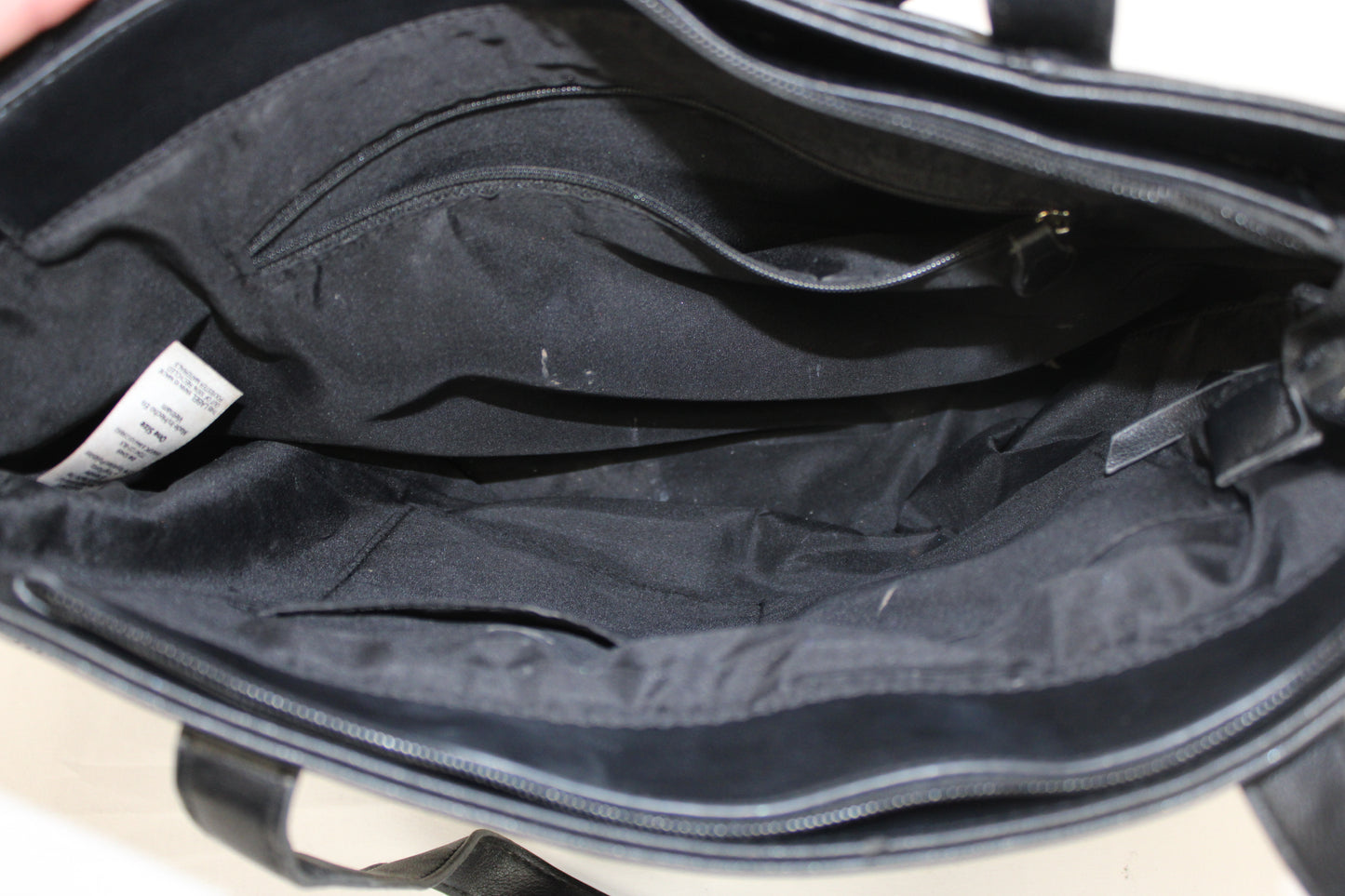 Black Leather Purse