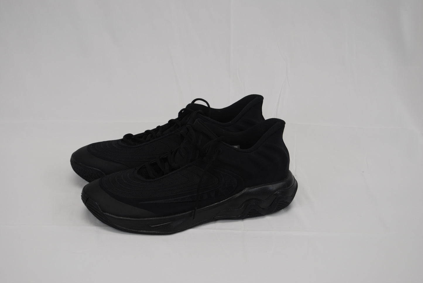 Nike Giannis Immortality 4 basketball low top, blk/blk, men's 14