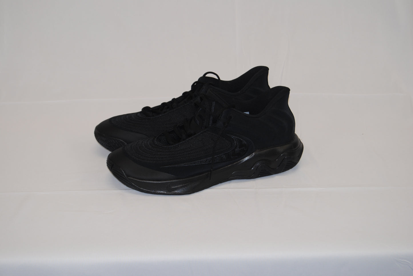 Nike Giannis Immortality 4 basketball low top, blk/blk, men's 14