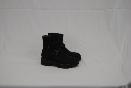 Time & Tru Black Harness Boot, Women's size 7