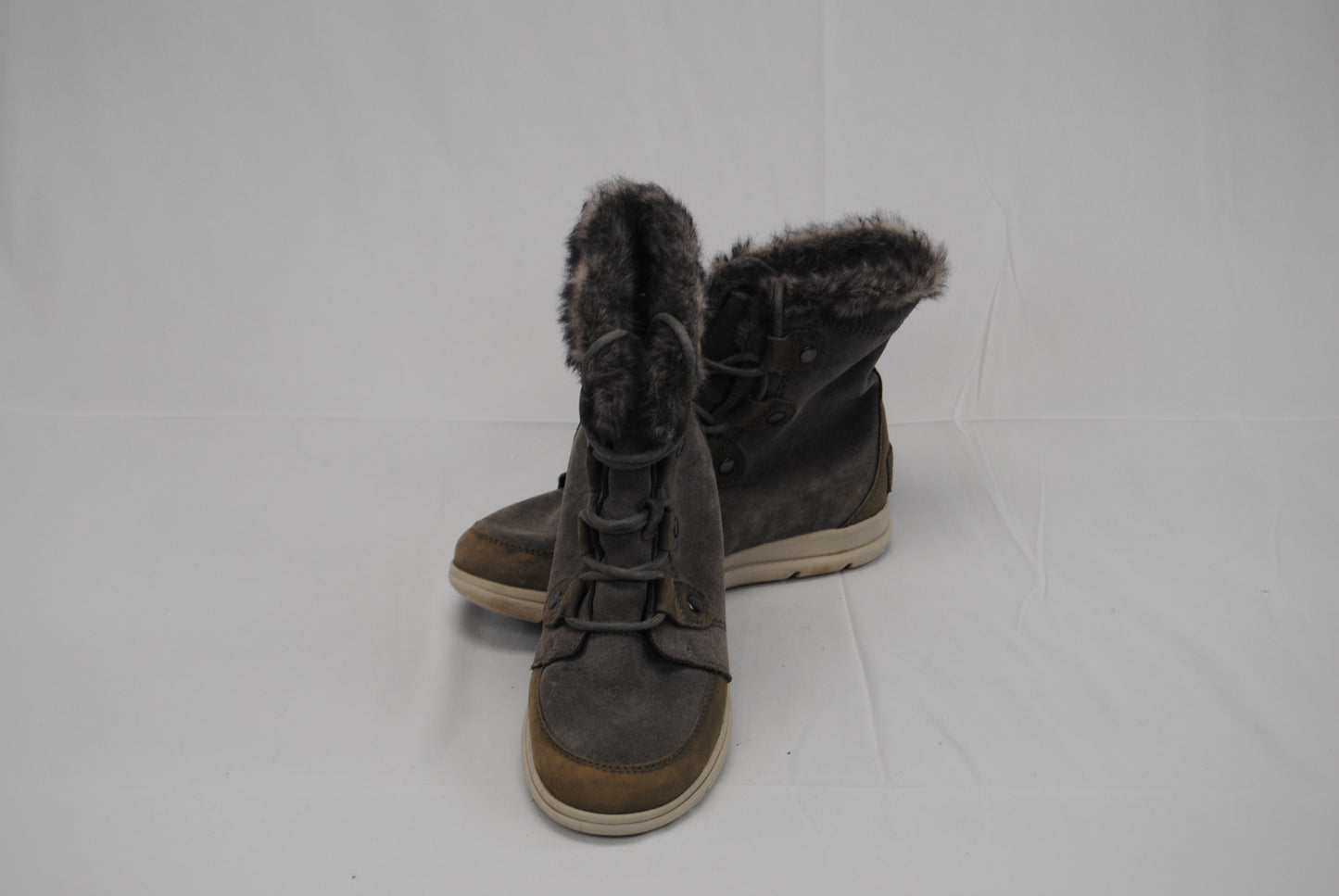 Sorel suede waterproof faux lined boot, women's 7.5