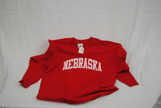 Nebraska long sleeve tee, Women's XL (new)
