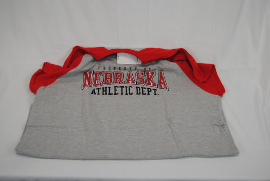 University of Nebraska Athletics, quarter sleeve tee shirt, Men's M (new)