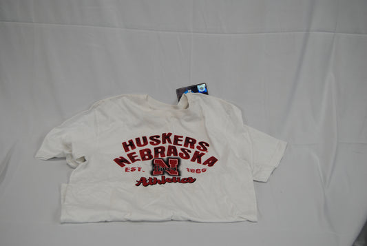 Nebraska Cornhuskers logo tee shirt, Women's XXL