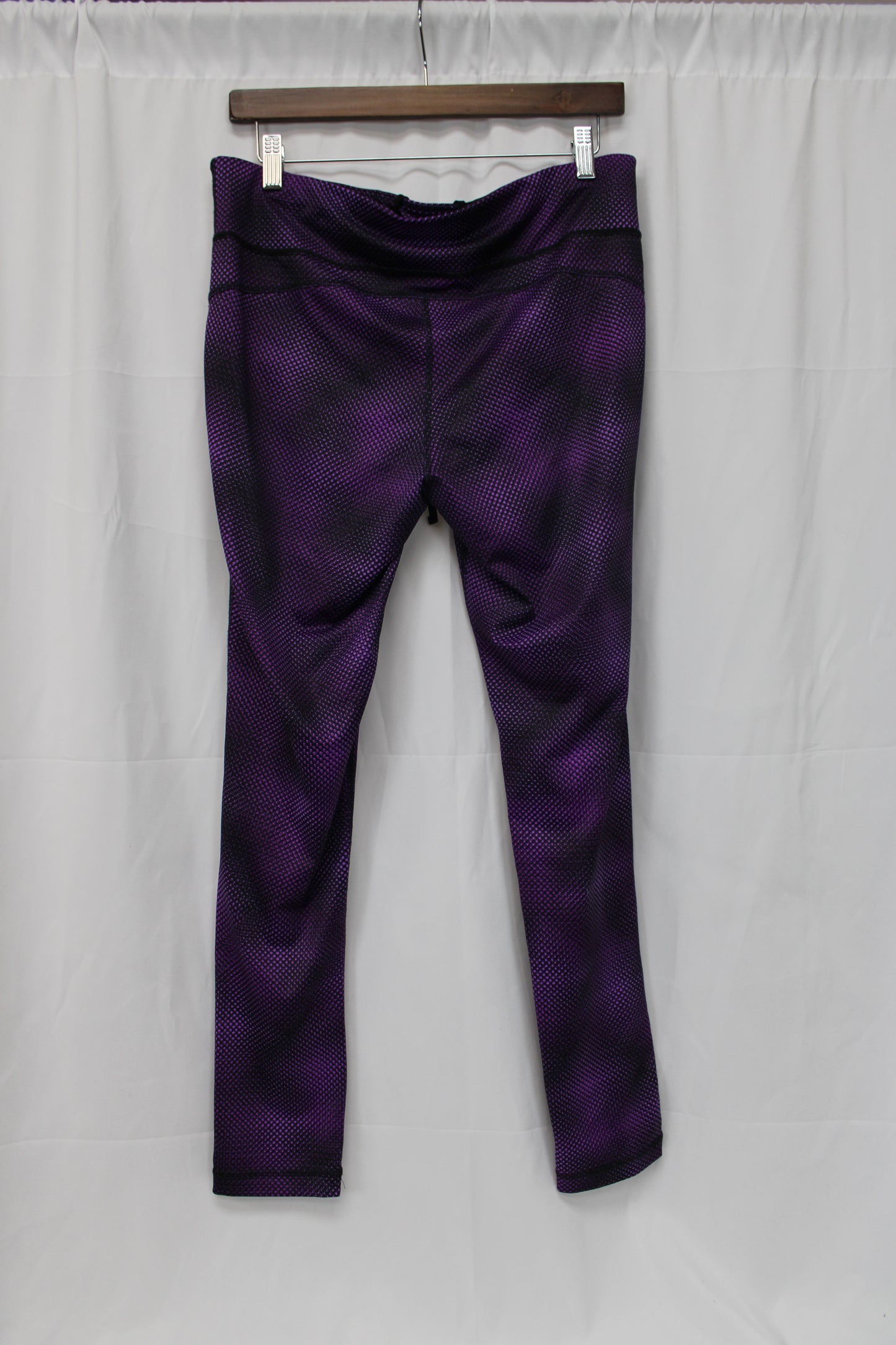 Xersion Athletic Fitted Legging Bundle(2), Purple, Women’s L