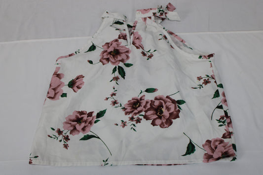 SHEIN Floral Tank Top, Girls M