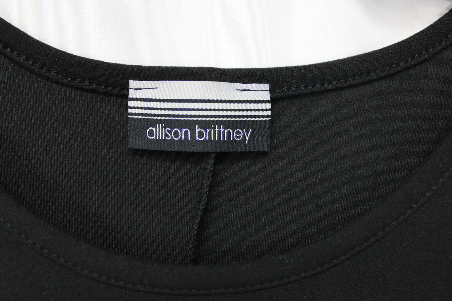 Allison Brittney Short Sleeve Dress, Black, Women’s M