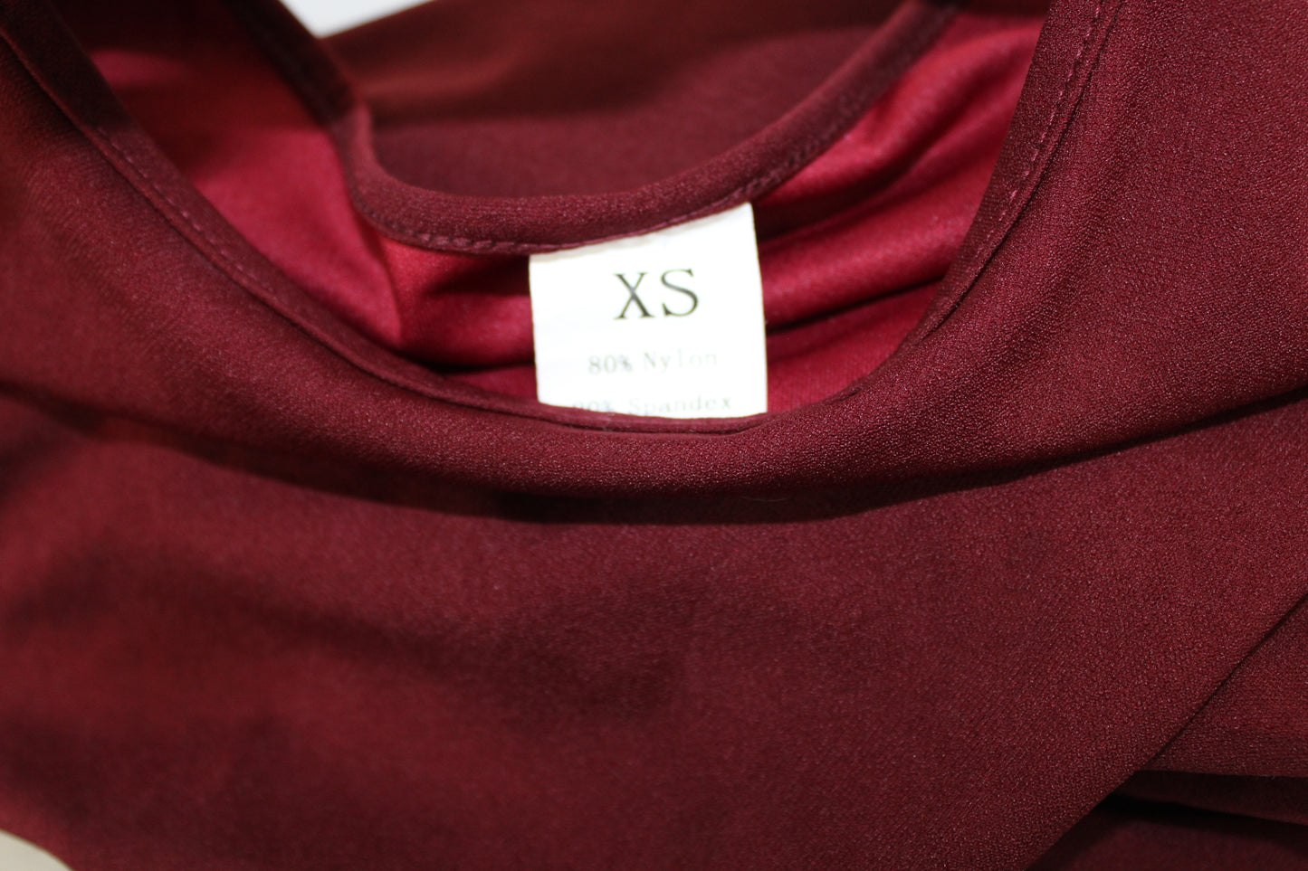 Women’s Short Sleeve Dress, Red, XS