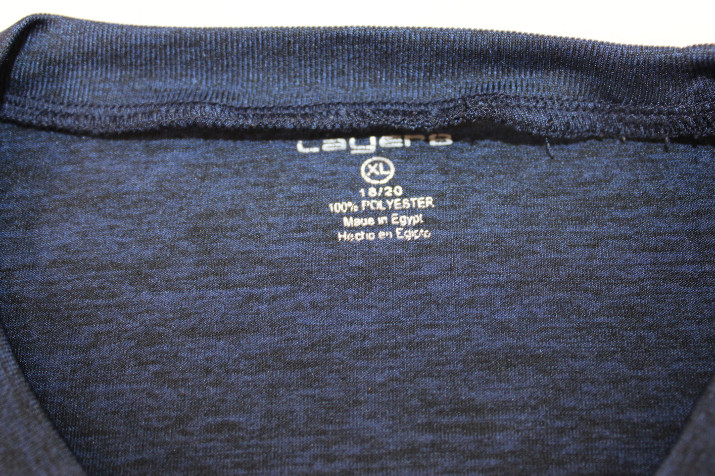 Layers Wicking Short Sleeve T-Shirt, Blue, Boys XL