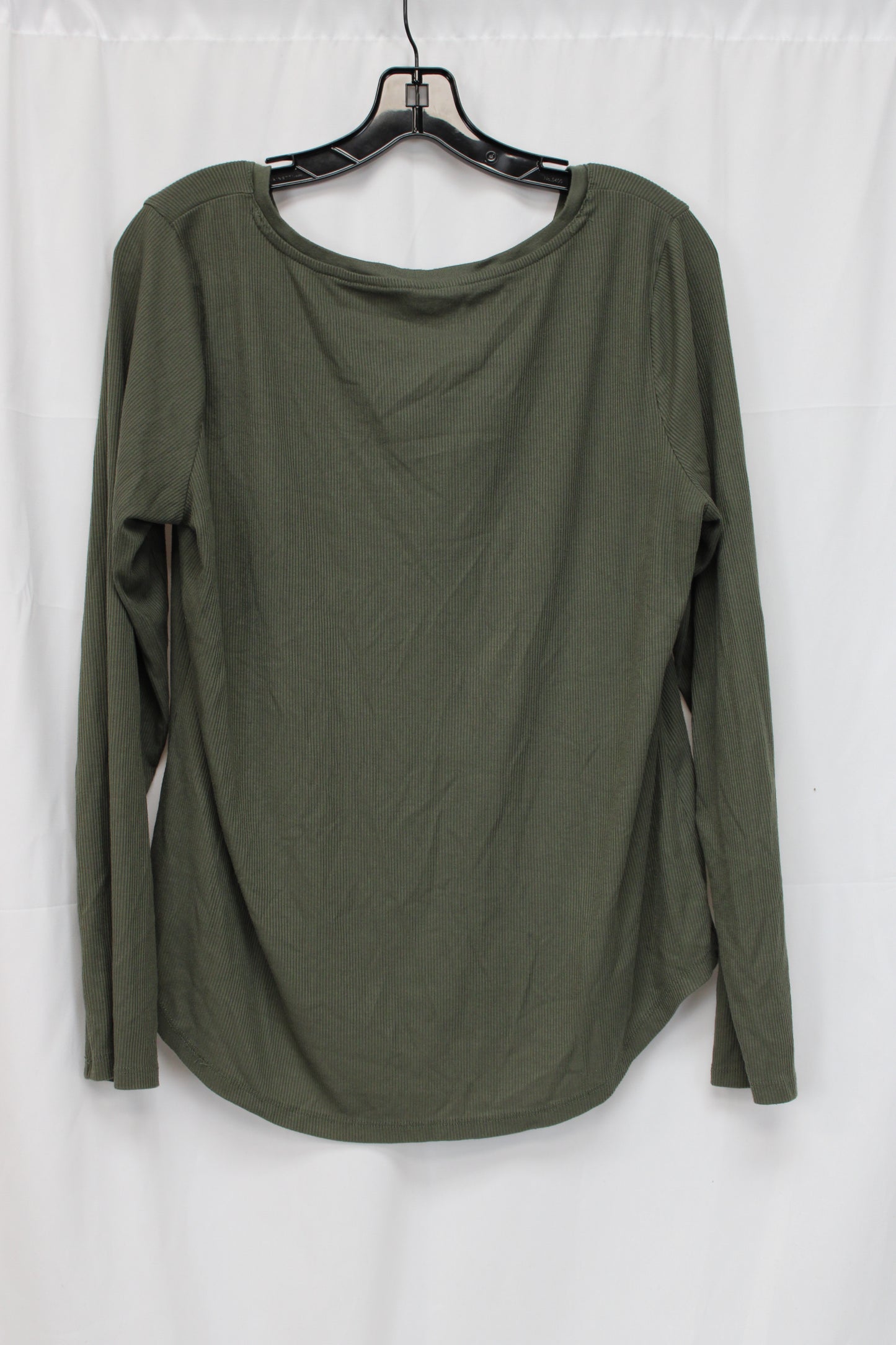 Ana a New Approach Long Sleeve Shirt, Green, Women’s XL