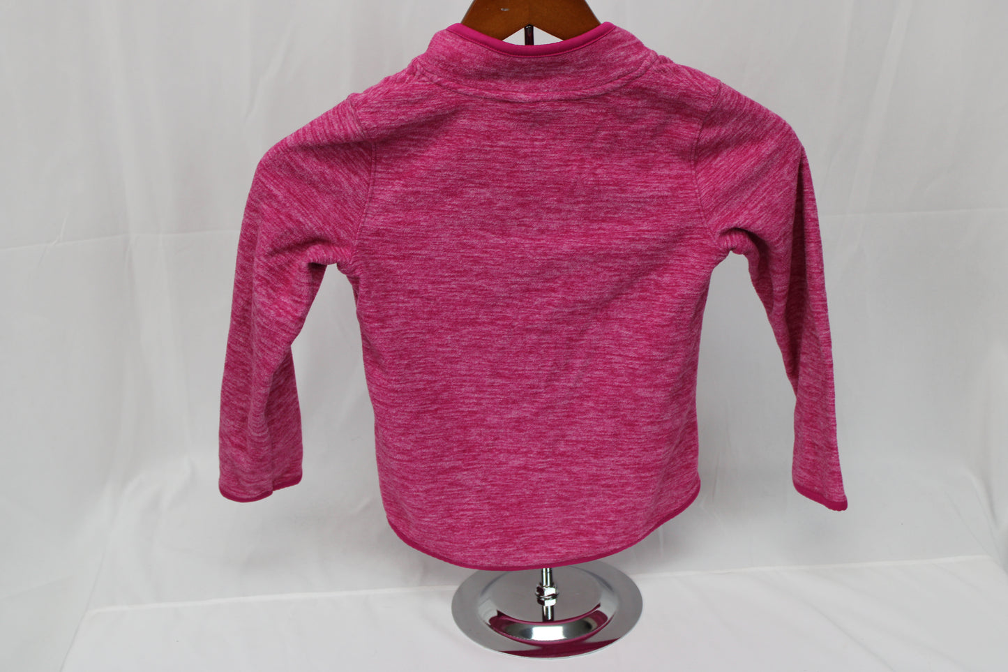 Athletic Works Fleece Jacket, Pink, Girls XS