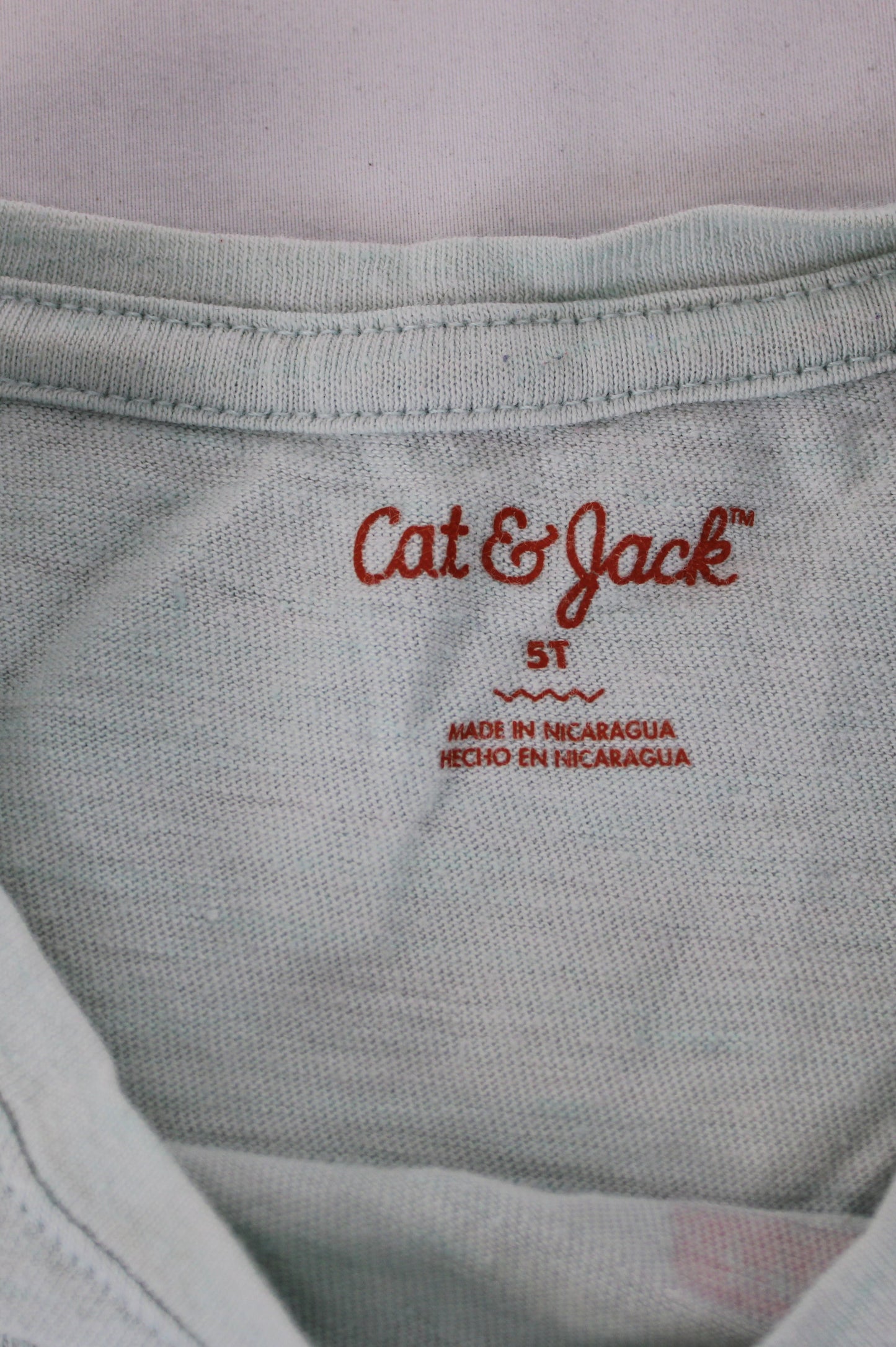 Cat & Jack Short Sleeve Animal T-Shirt, Girls 5T