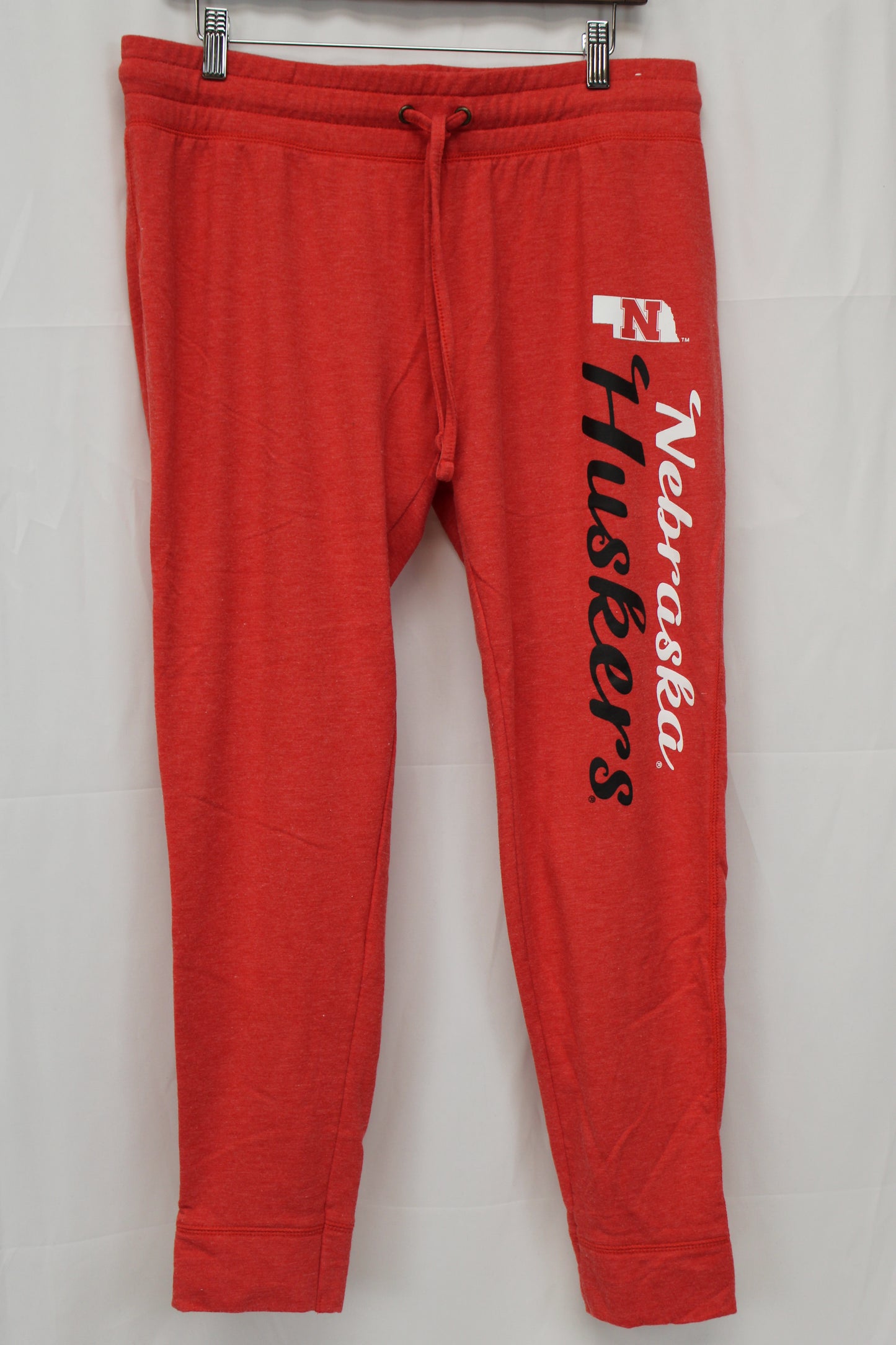 Liv Casual Nebraska Husker Capri Sweatpants, Red, Women’s L