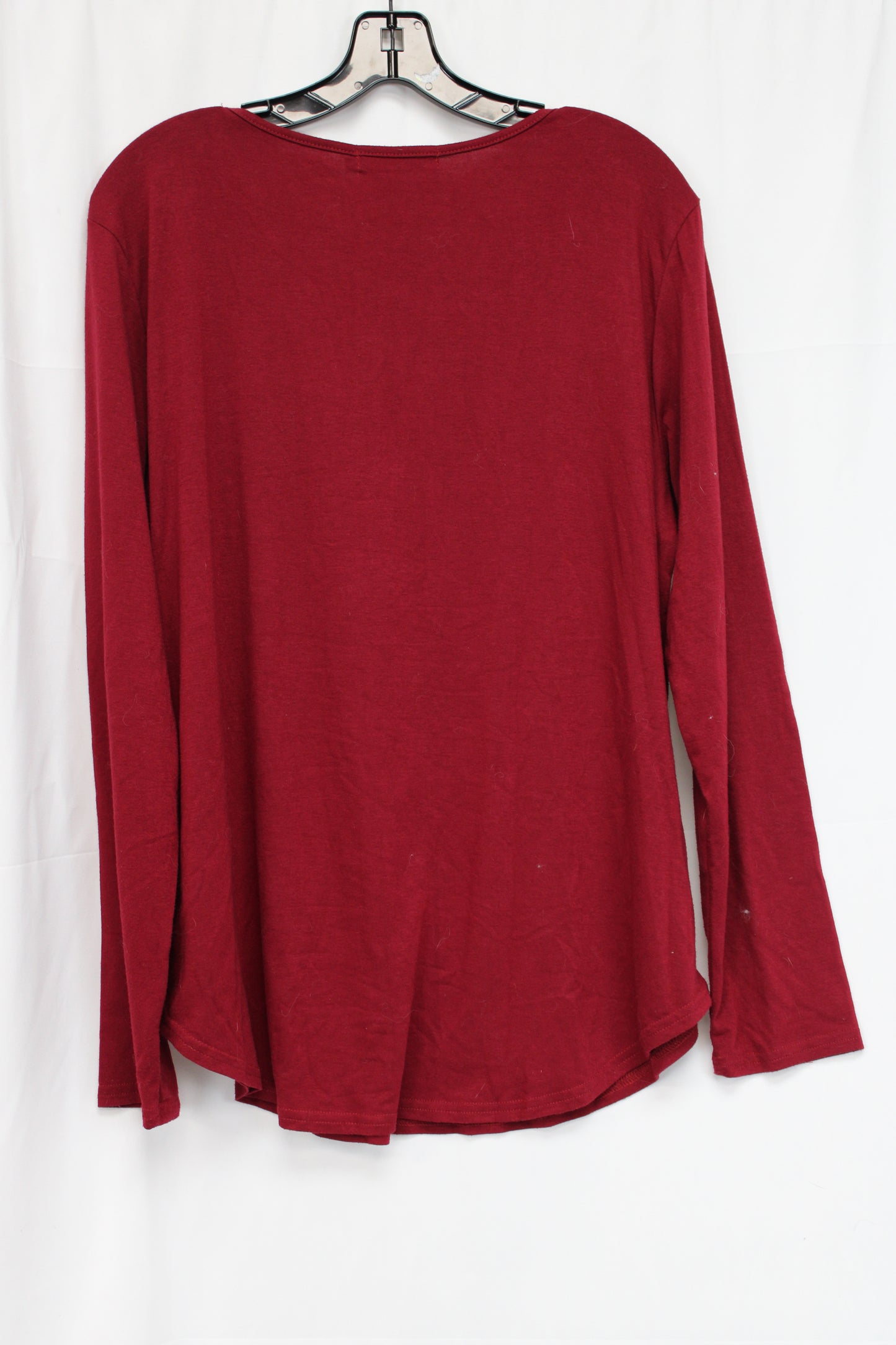 Davenil Long Sleeve Top, Red, Women’s XL