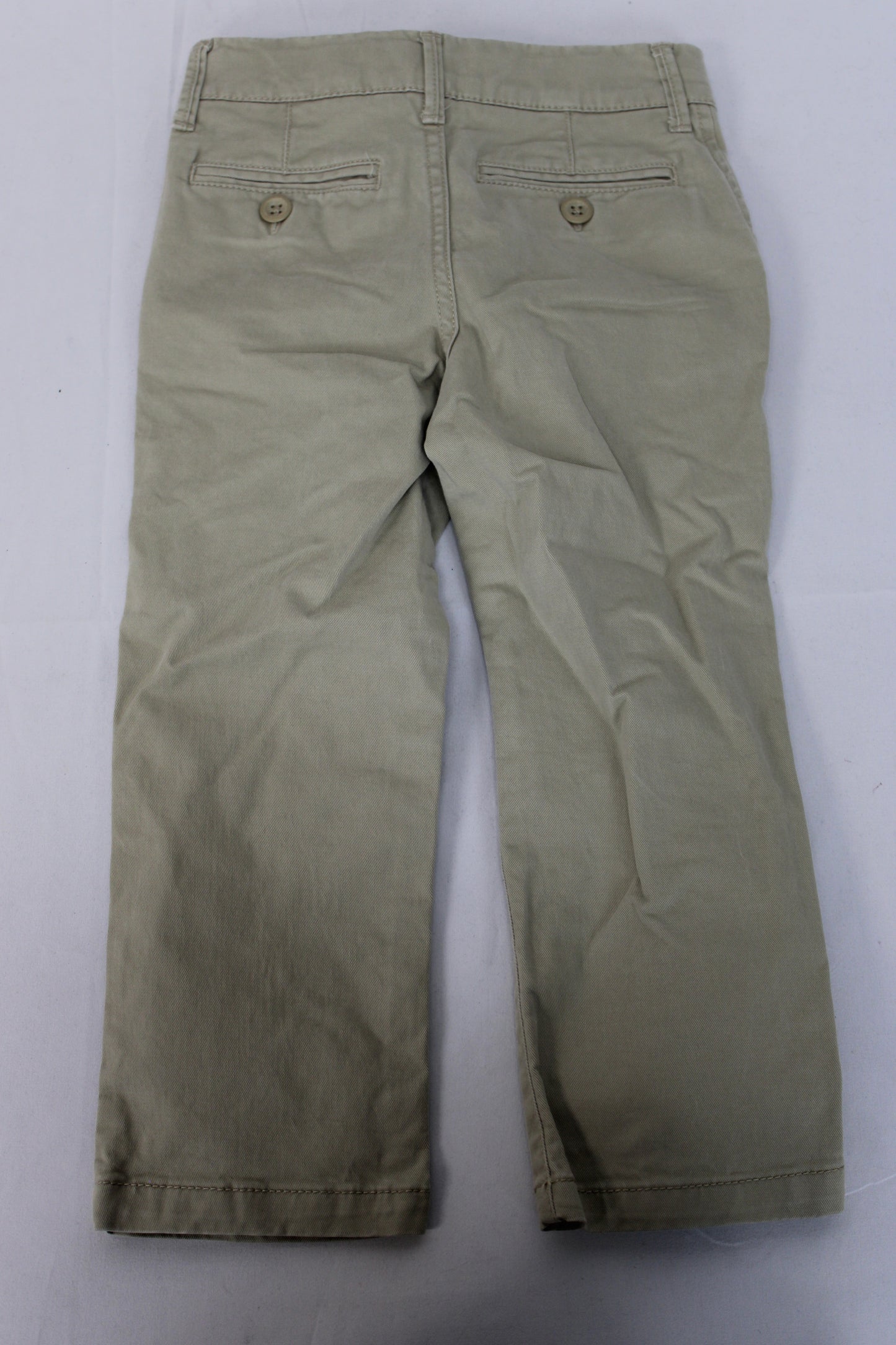 Gap Straight Leg Khaki Pants, Beige, Youth 3T