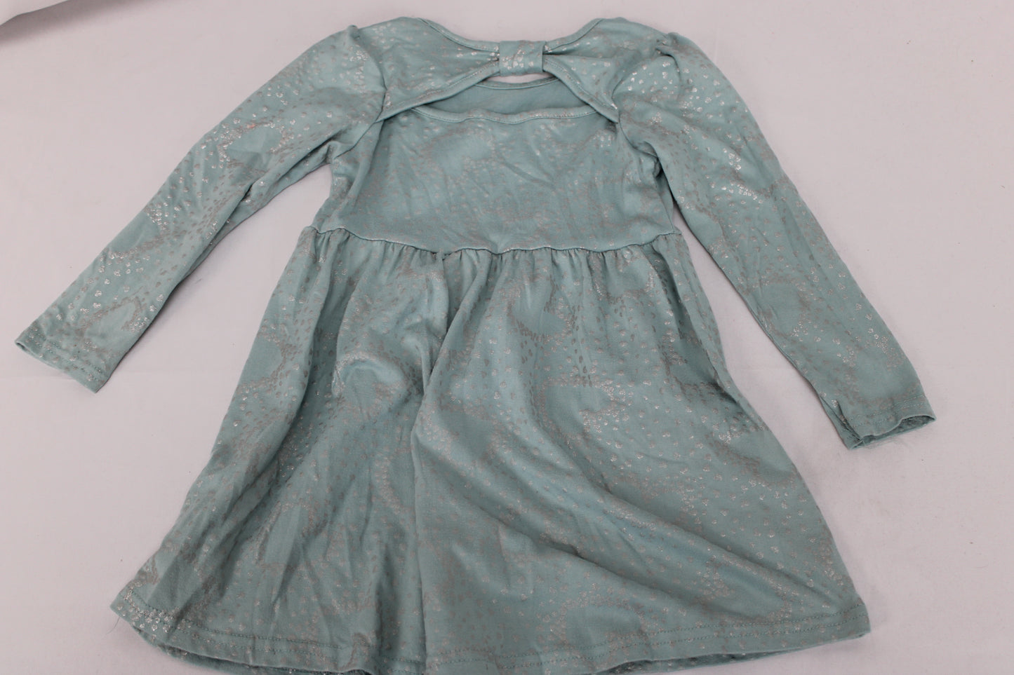 Picapino Long Sleeve Dress, Blue, Girls 4