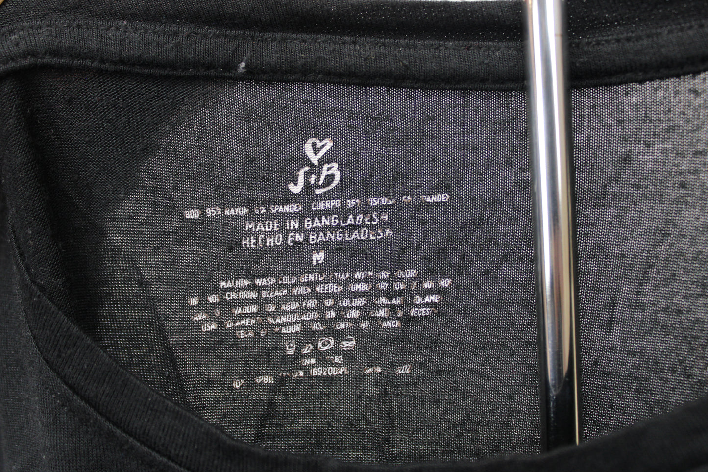 J&B Tank Top, Black, Women’s M