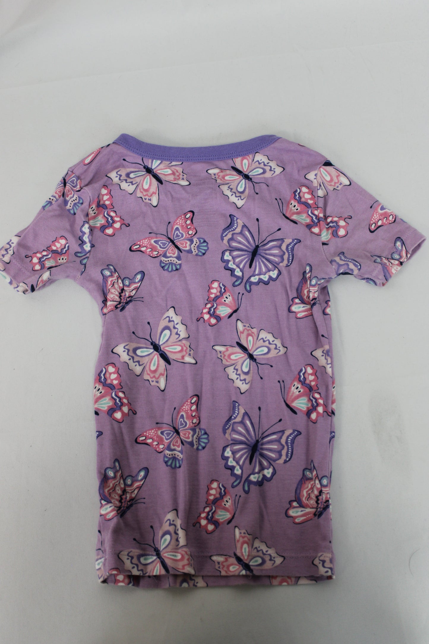 Members Mark Butterfly Pajama Top, Purple, 5T