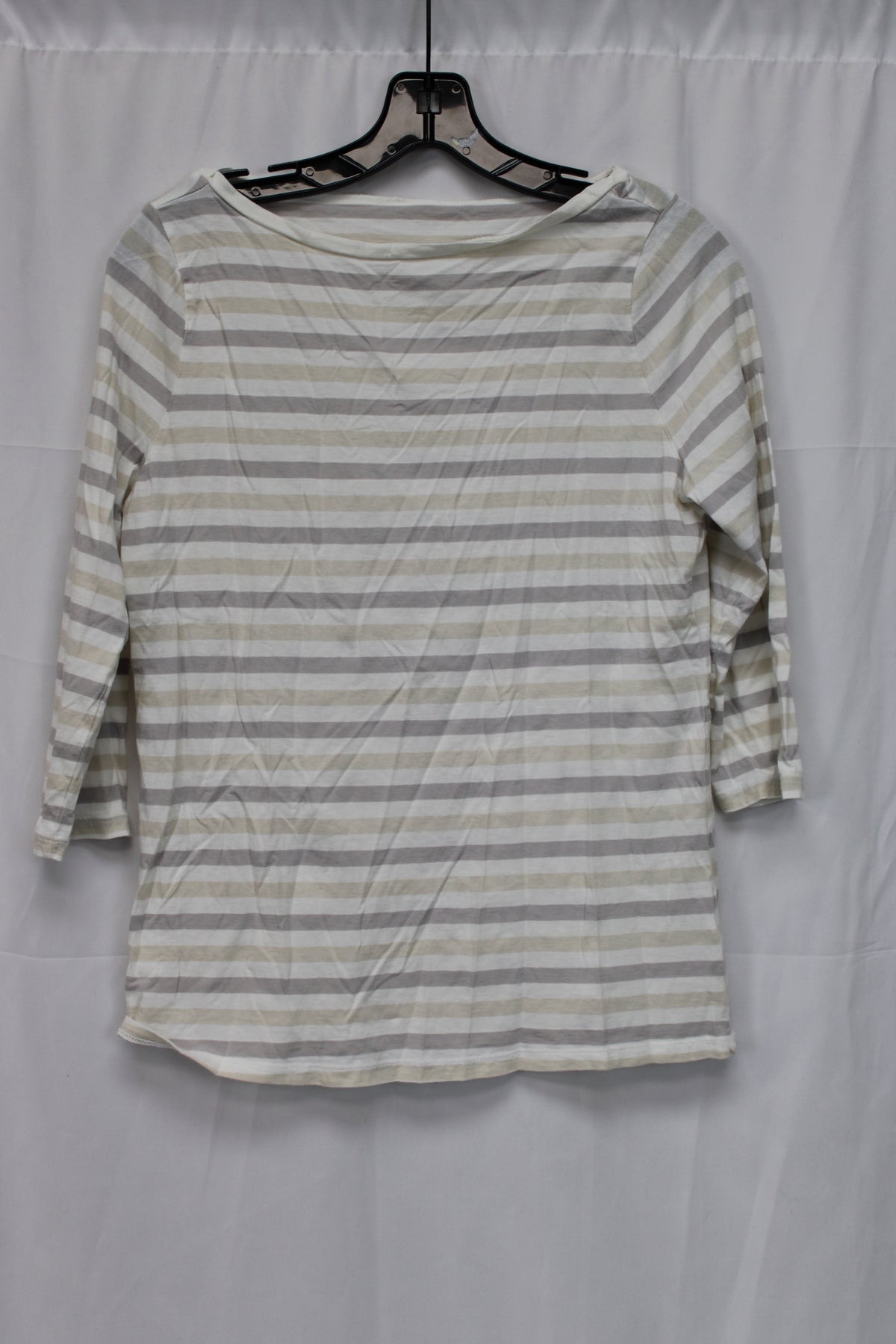 A New Day Stripped Quarter Length T-Shirt, Women’s M