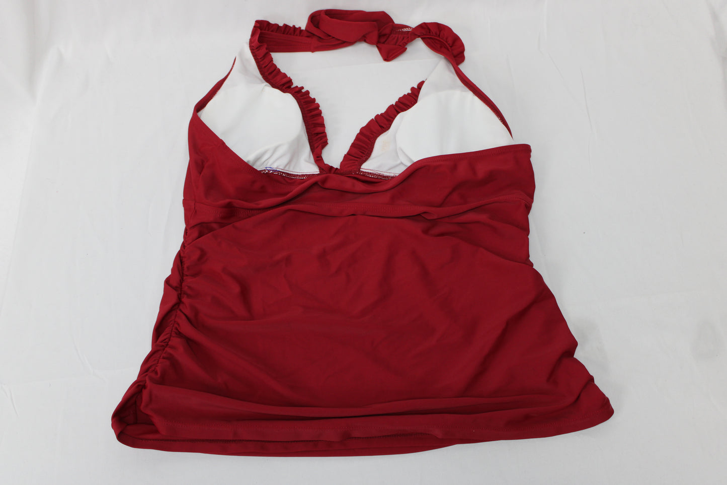 Red Halter Swimsuit Top, Women’s XL