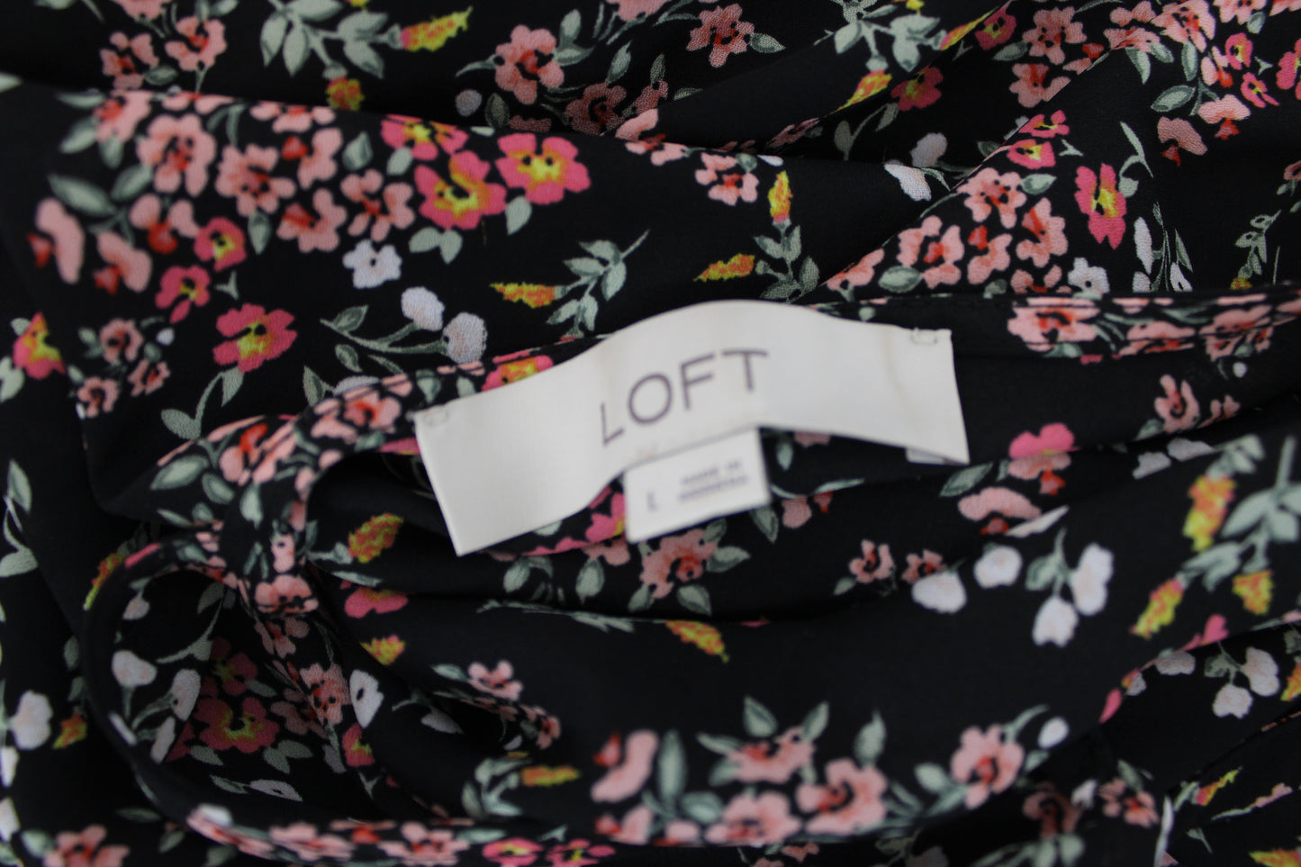 LOFT Floral Blouse, Women’s L