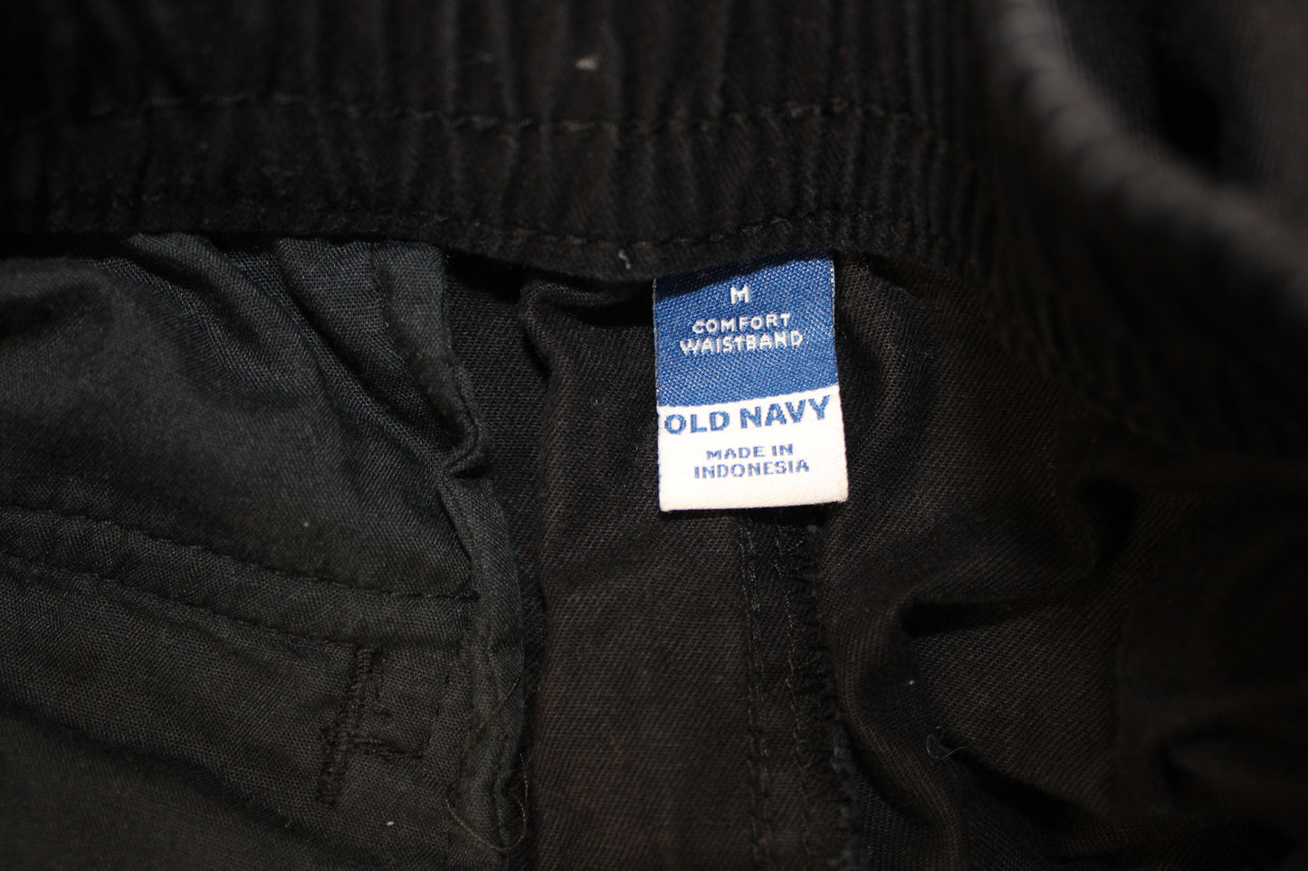 Old Navy Cargo Pants, Black, Men’s M