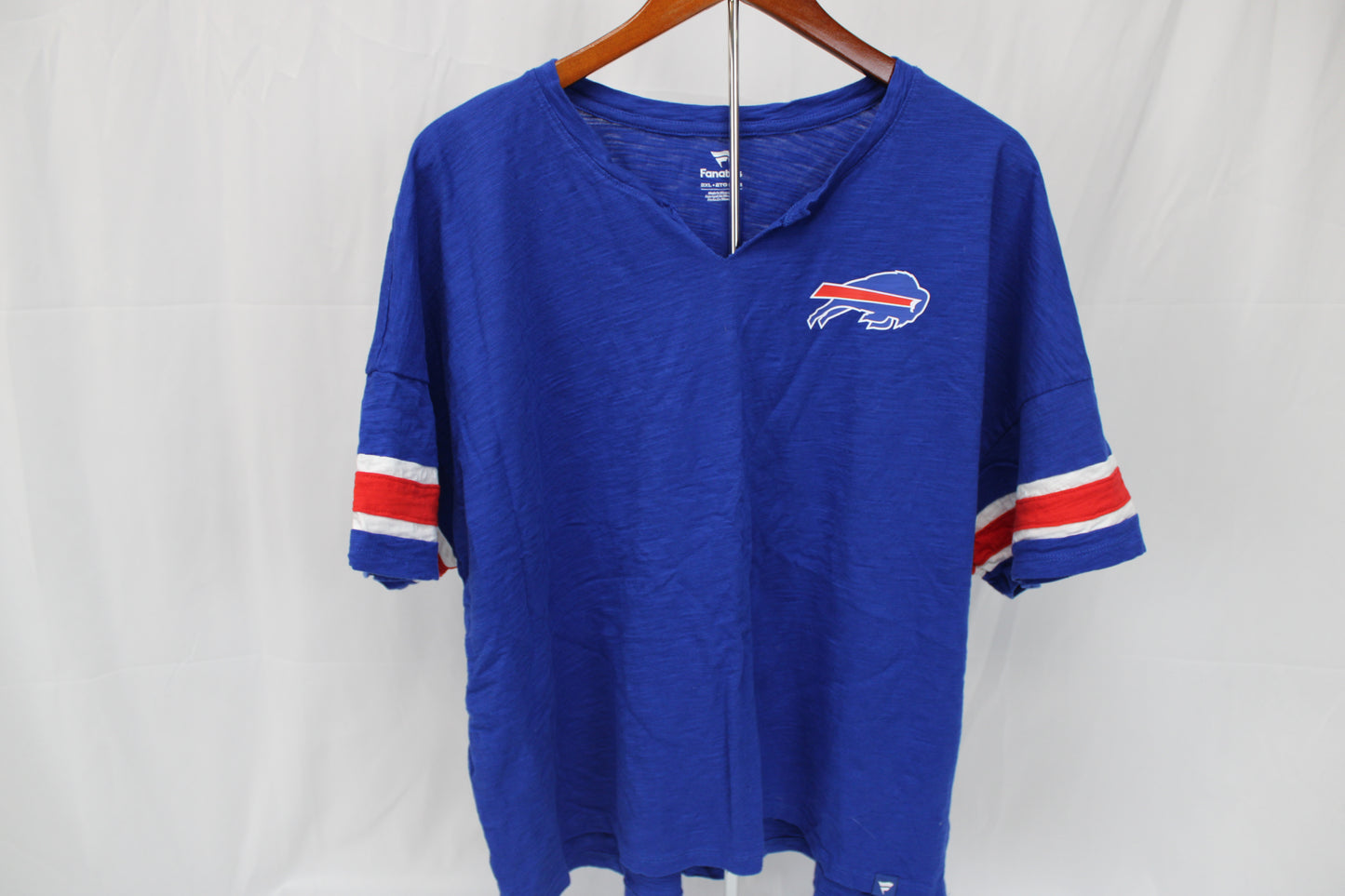 Fanatics Buffalo Bills Logo Short Sleeve T-Shirt, Blue, Men’s XXL