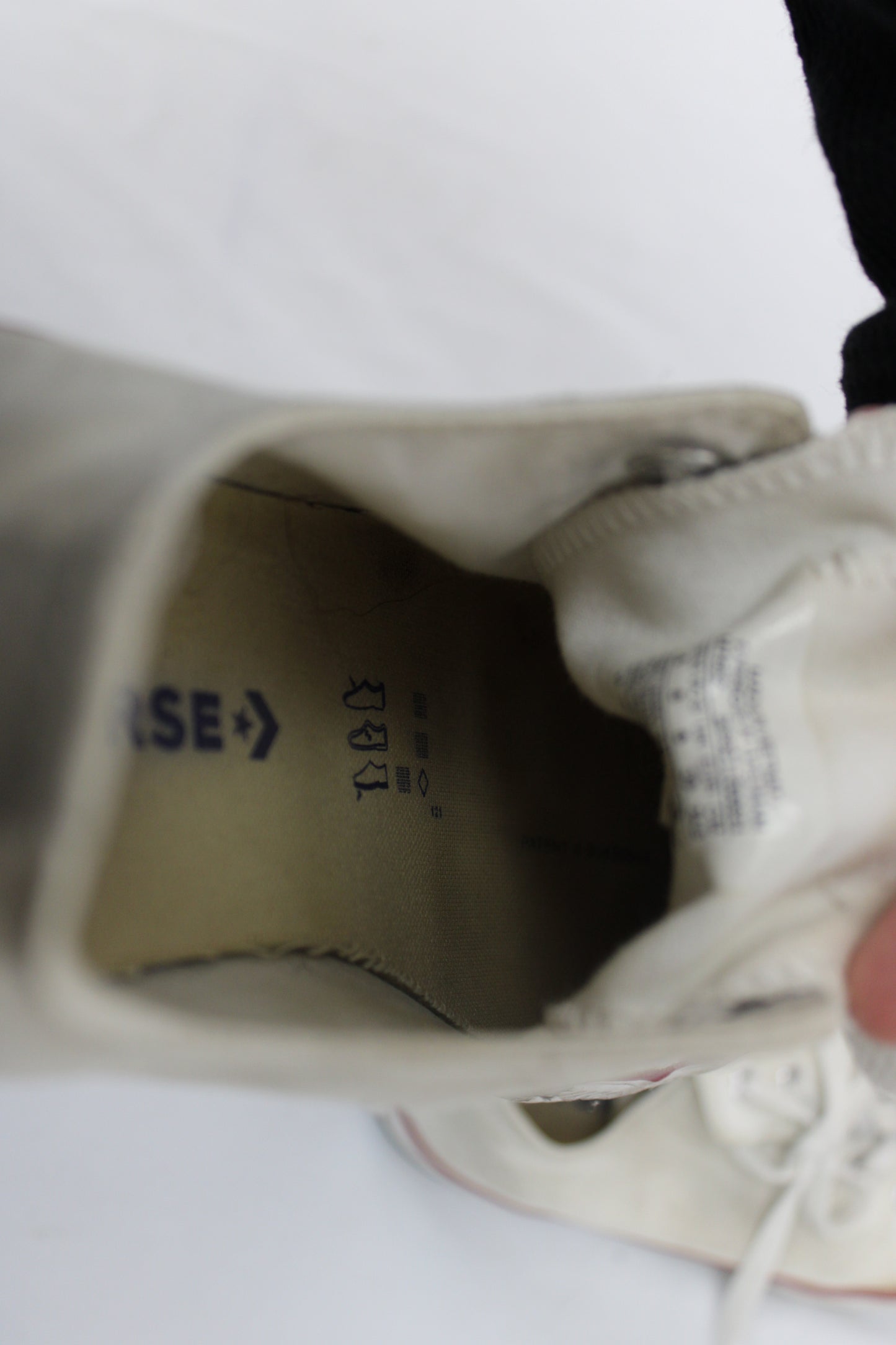 Converse All-Star Sneakers, White, Men’s 6