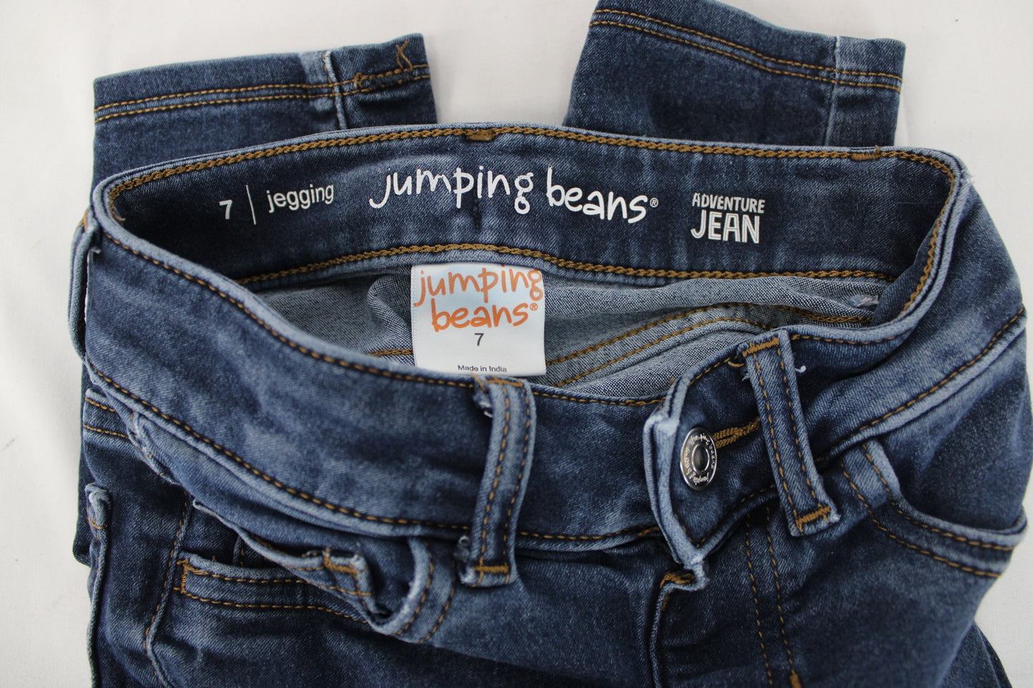 Jumping Beans Distressed Jeggings, Youth 7
