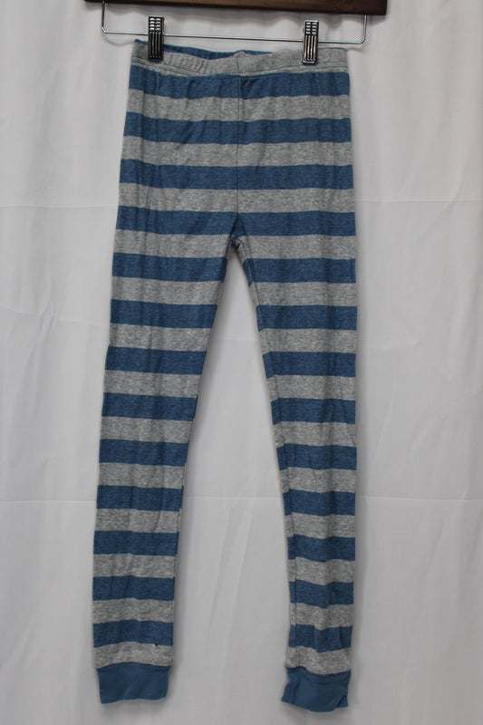 Carter’s Stripped Pj Pants, Blue/Gray, M (8)