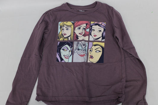 Disney Princess Crewneck Sweater, Purple, Girls L