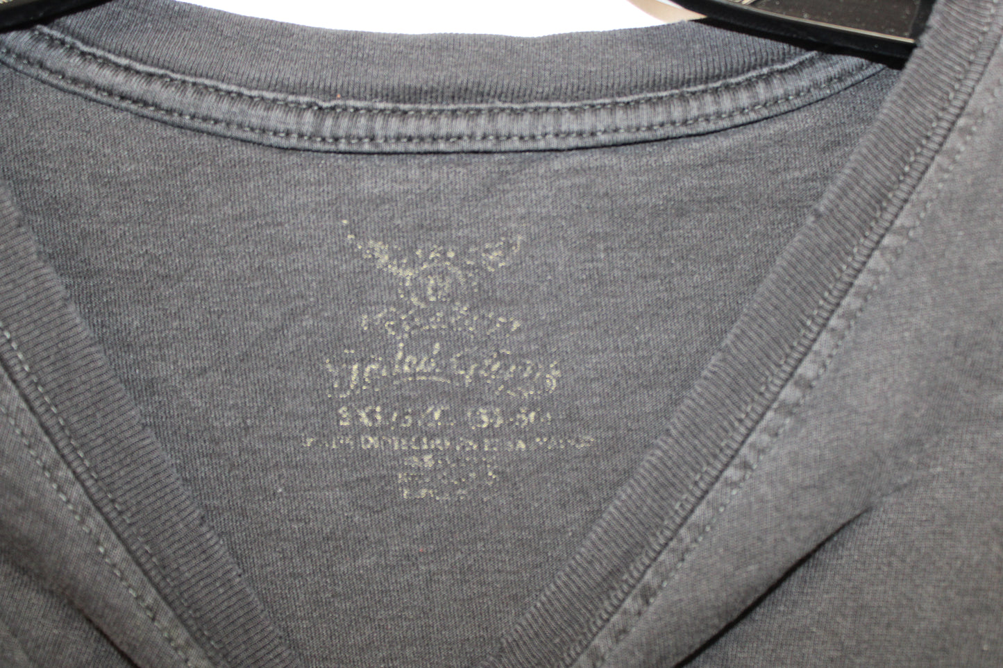 Faded Glory USA Skull Tank Top, Gray, Men’s XL