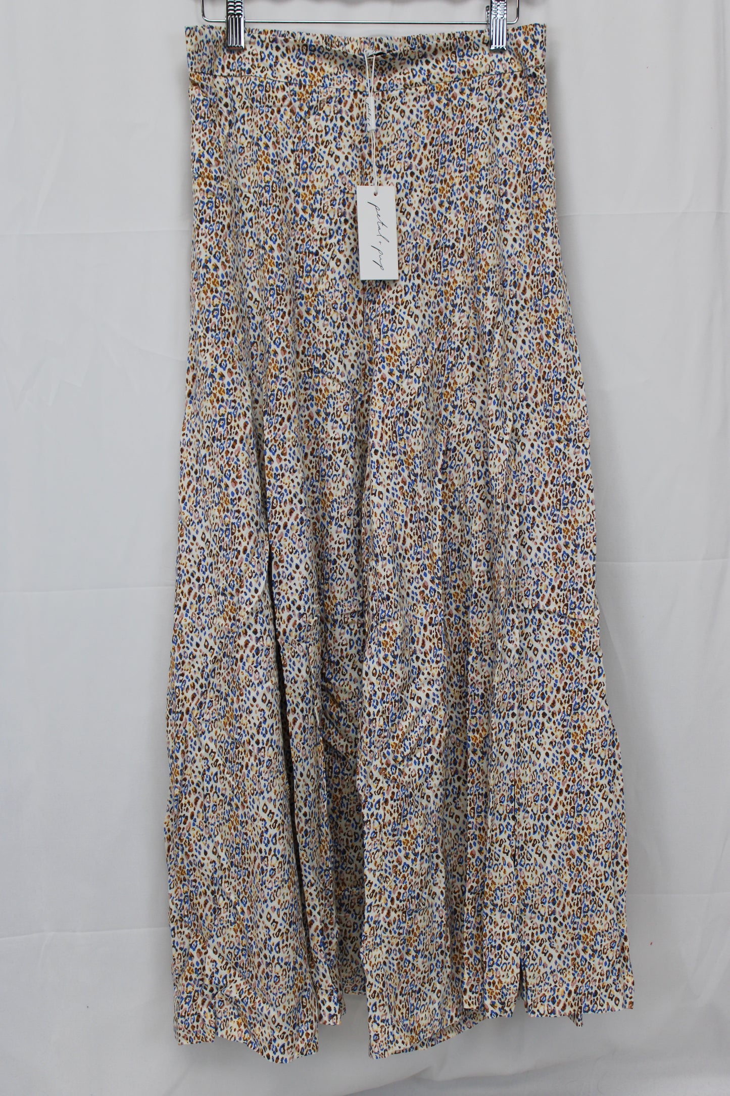 Petal & Pup Patterned Flowy Pants, Women’s M