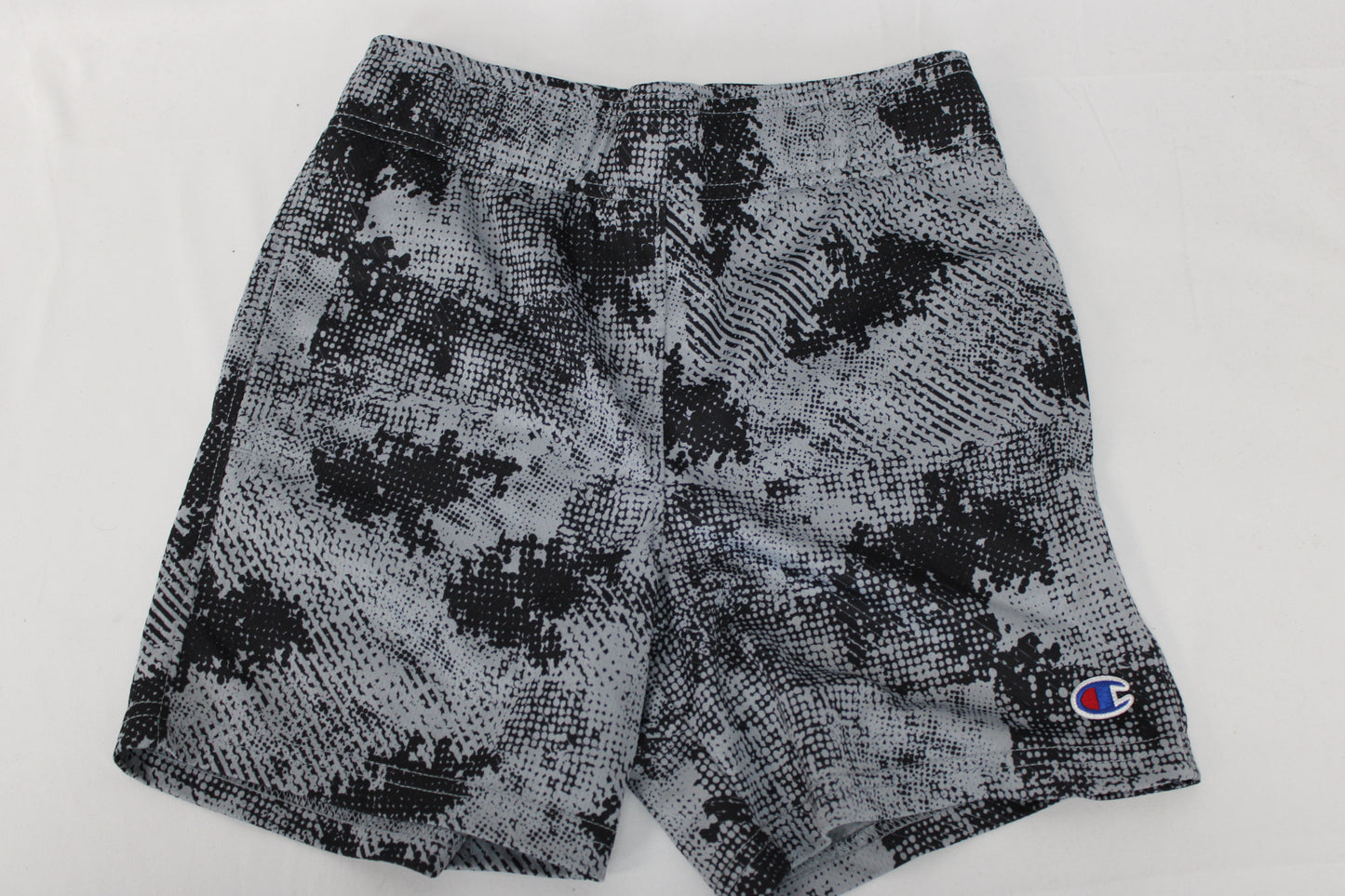 Champion Athletic Shorts, Gray/Black, Youth S