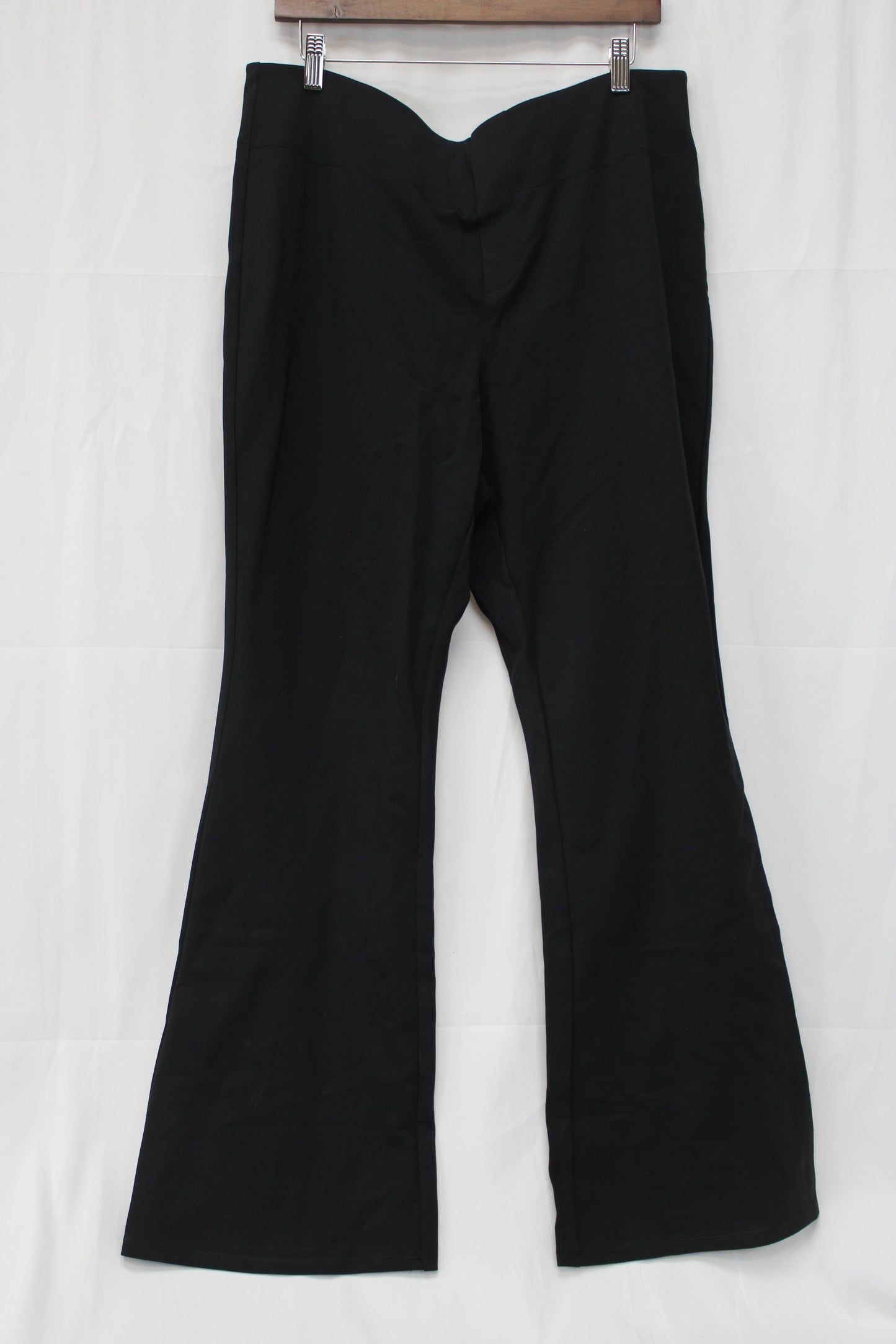 Halara Casual Everyday Flare Pants, Black, Women’s XL