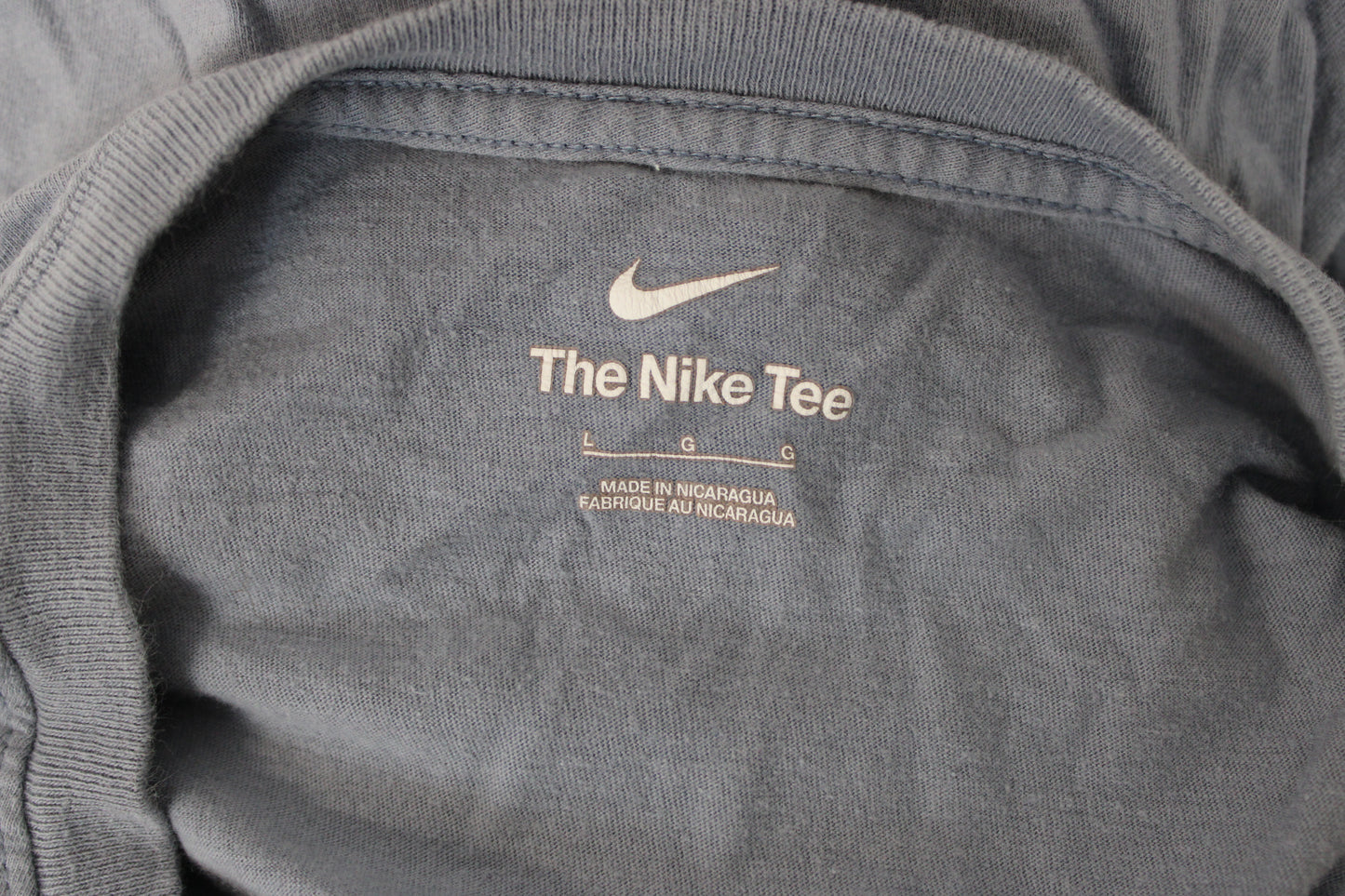 Nike Short Sleeve Graphic T-Shirt, Blue, Men’s L