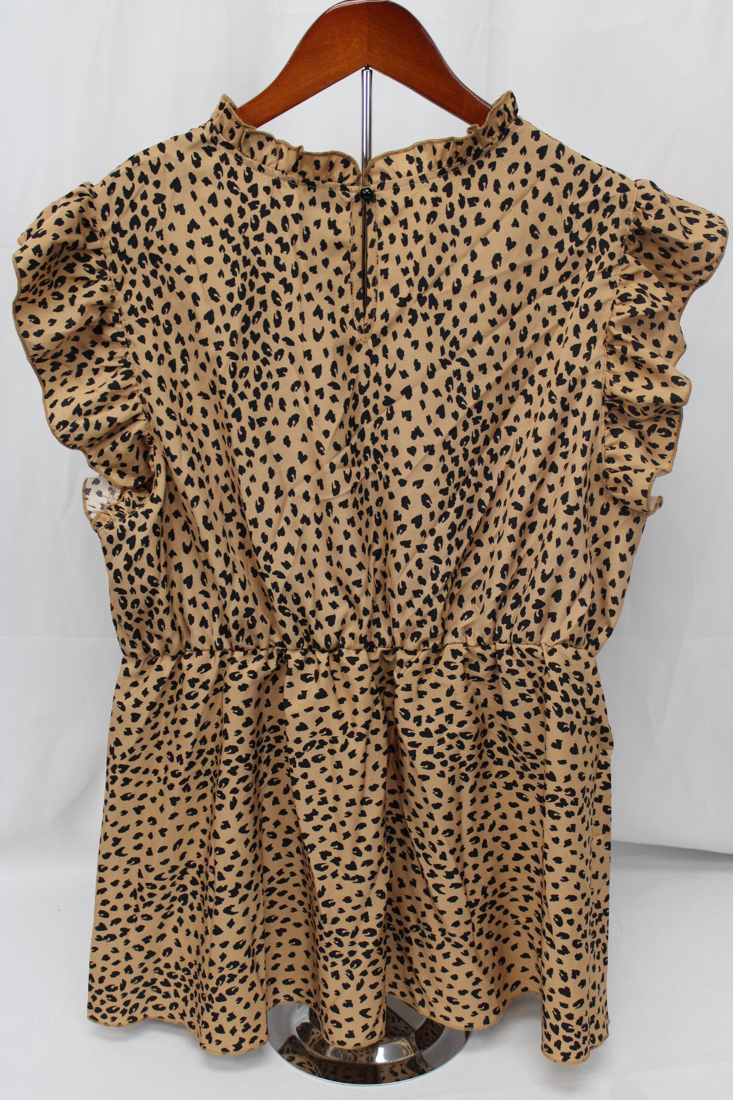 SHIEN Leopard Print Blouse, Women’s XL