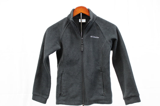 Columbia Black Fleece Lined Jacket, Youth M