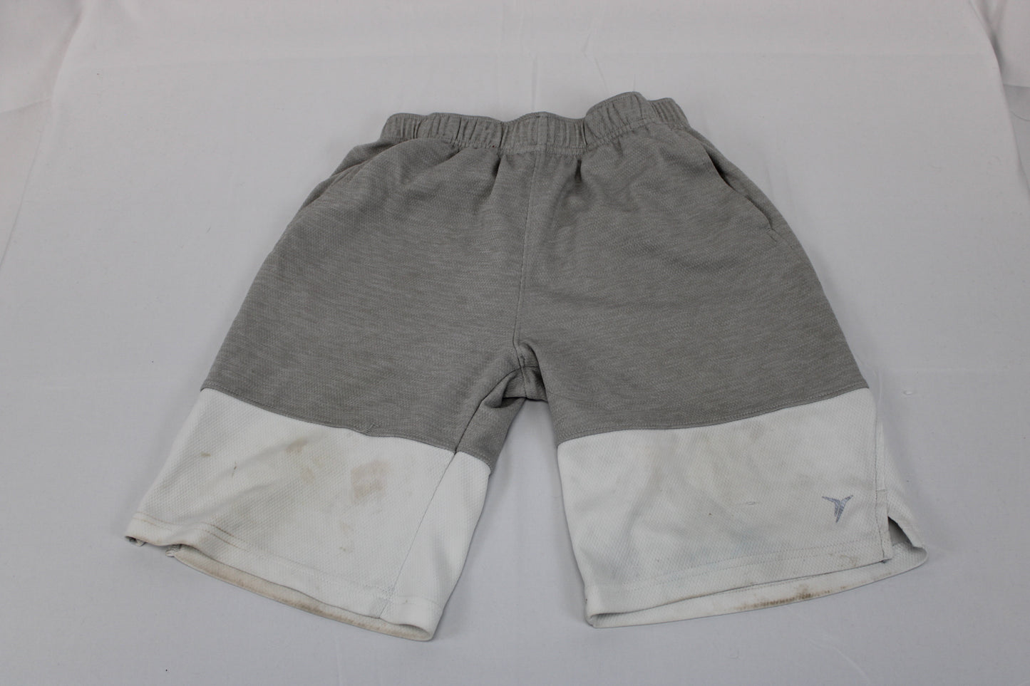 Old Navy Active Grey/White Shorts, Youth Boys L(10-12)