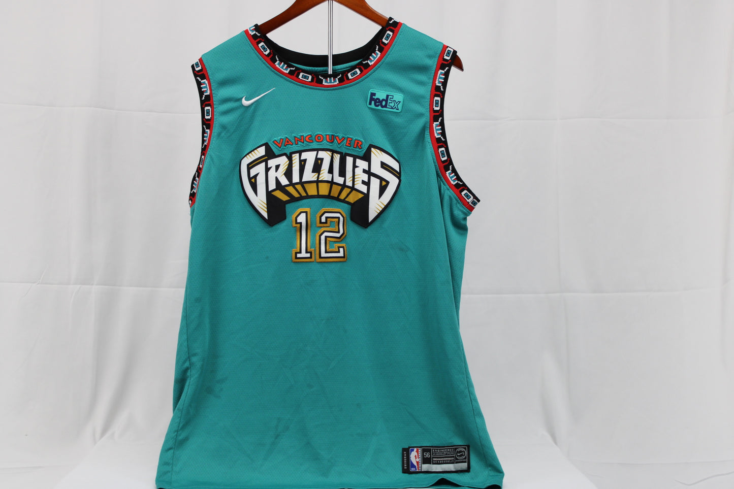 NBA Vancouver Grizzlies Men’s Jersey(Morant #12), L