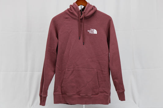 The North Face Maroon Hooded Sweatshirt, L