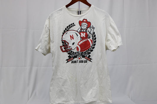 Gildan Husker Tailgate Club Shirt, XL