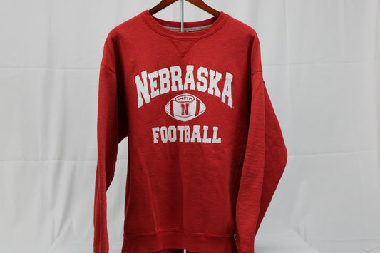 Nebraska Football Red Sweater, L
