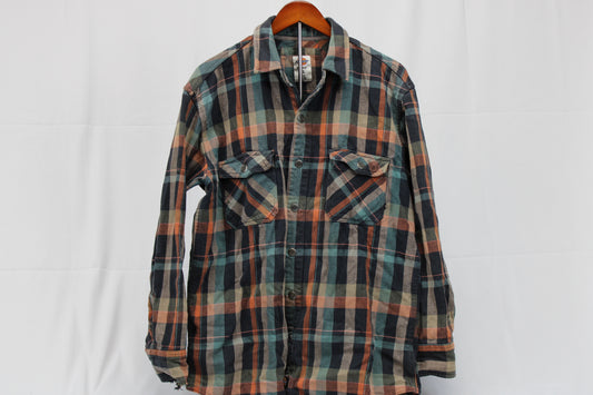 Dickies Work Plaid Collared Jacket, 3XL