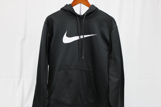 Nike Black Hooded Sweatshirt, M