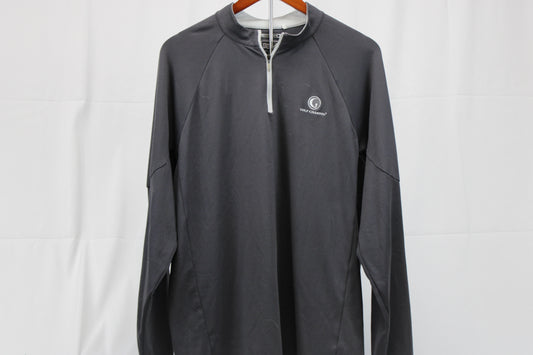 Adidas ClimaWarm Long Sleeve Grey Golf Jacket, L
