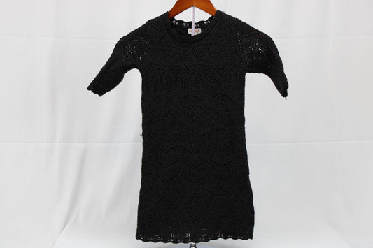 Cat & Jack Black Woven Dress, S(6)