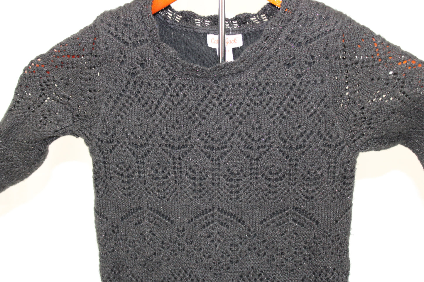 Cat & Jack Black Woven Dress, S(6)