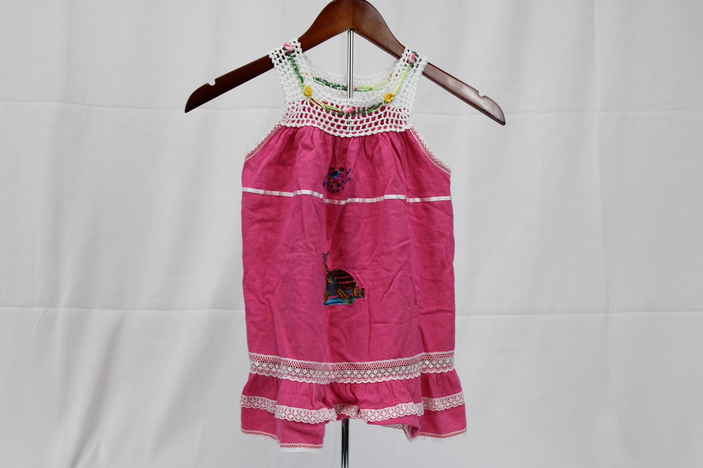 Pink No Sleeve Shirt, (5)